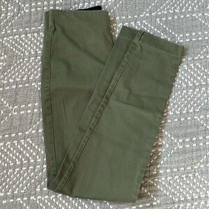 Olive old navy high waisted pants